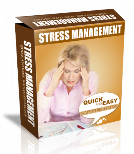 Stress Management HTML PSD Template. (Englische PLR)