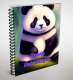 Süßer Pandabär Malbuch für Kinder.