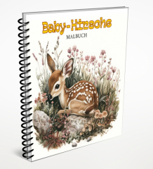 Baby Hirsche Malbuch.