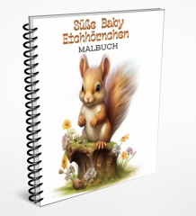 Süße Baby Eichhörnchen.