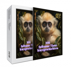 100 seltsame Tiere: Kurzgeschichten (Weiße Hintergrund)