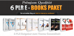 6 PLR Produkte zum Thema Gesundheit.