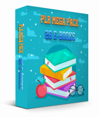 26 PLR E-Books inklusive Verkaufsvorlagen.