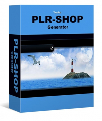 Turbo PLR Shop Generator mit 20 PLR E-Books.